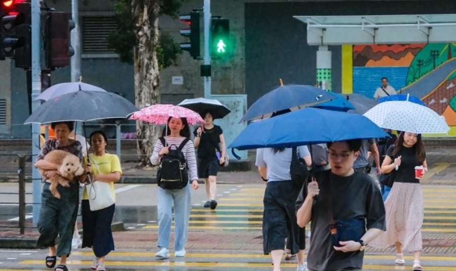 天文台：取消黃色暴雨警告信號