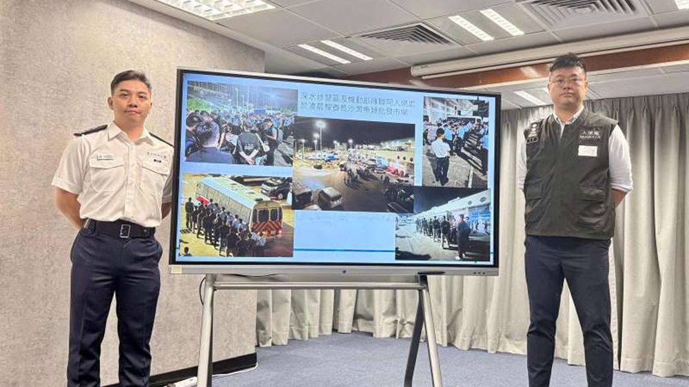 警方聯同入境處打擊黑工 拘捕37名男女