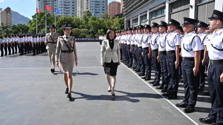 入境事務學院學員結業會操