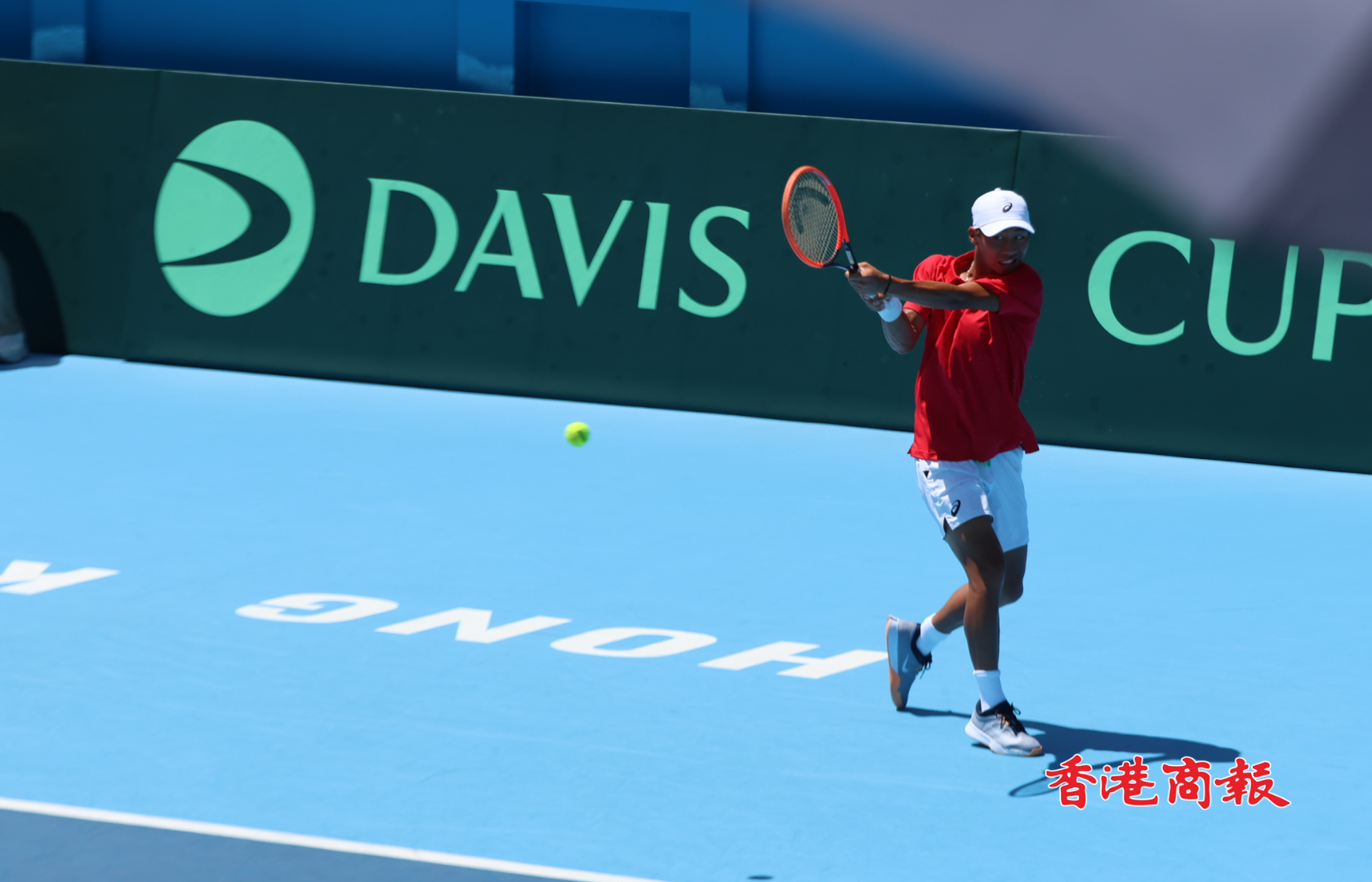 有片丨台維斯盃維園開打 球迷無懼酷熱支持 港隊烏茲別克打成1:1平手