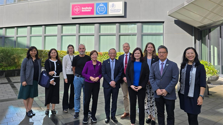 科大深化與瑞典合作 推動香港成為中瑞創新戰略樞紐