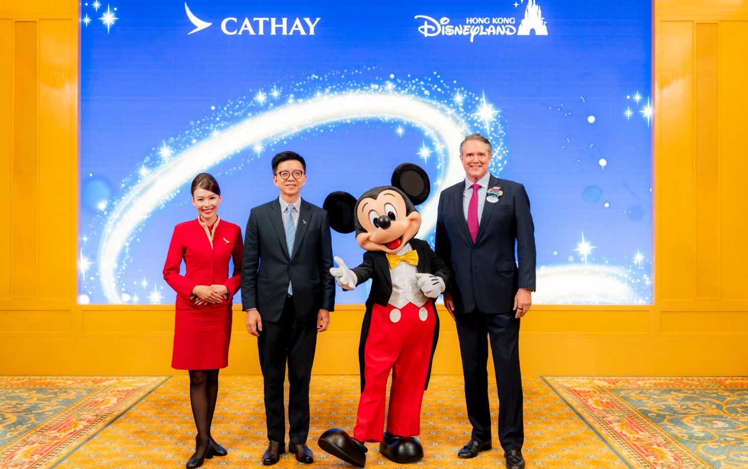 國泰與香港迪士尼樂園度假區攜手合作 冀躍升訪港旅遊體驗