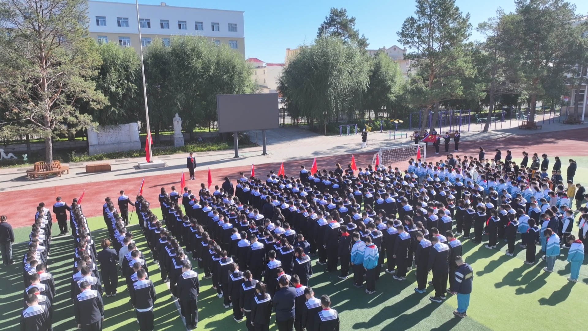 銘記歷史祭先烈 大興安嶺呼瑪縣開展「9·18」事變紀念活動