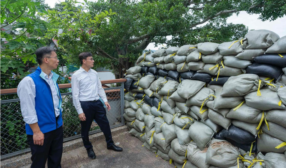 渠務署嚴陣以待應對超強颱風樺加沙 8部排水機械人候命