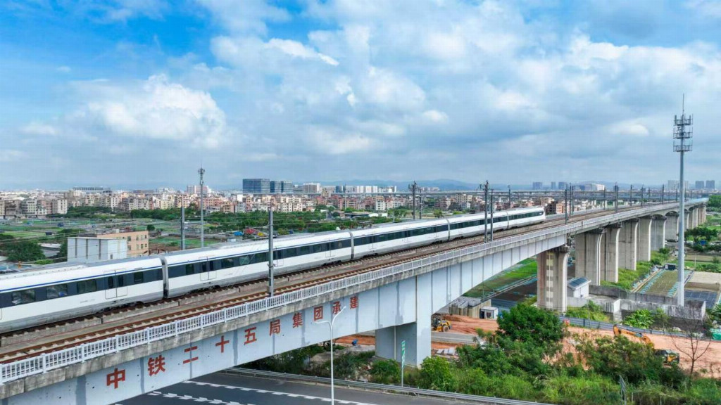 中國鐵建助力大灣區城際鐵路「連線成網」，兩條新城際線路正式開通