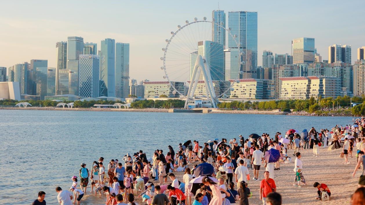 假期親子好去處 深圳前海石公園桂灣段