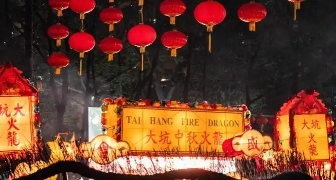 大坑舞火龍一連三晚舉行 主辦方料中秋夜人流多七至八成