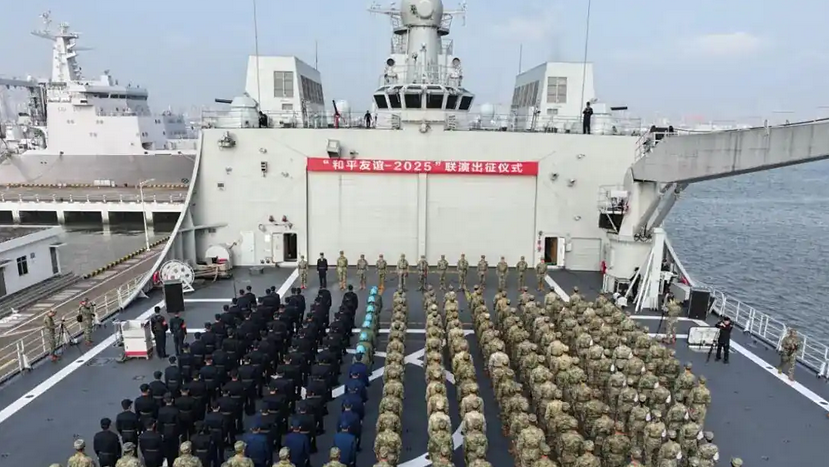 中馬將舉行聯合實兵演練