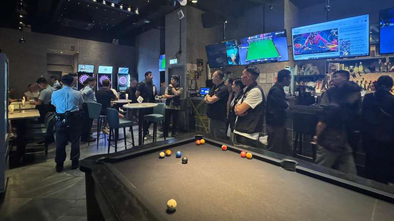 警方O記犁庭掃穴行動 動員600人打擊黑社會