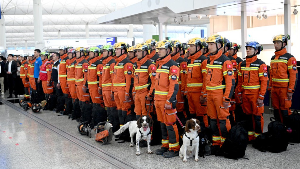 特區救援隊明年接受國際評測 消防處：有望成國家首支中型救援隊