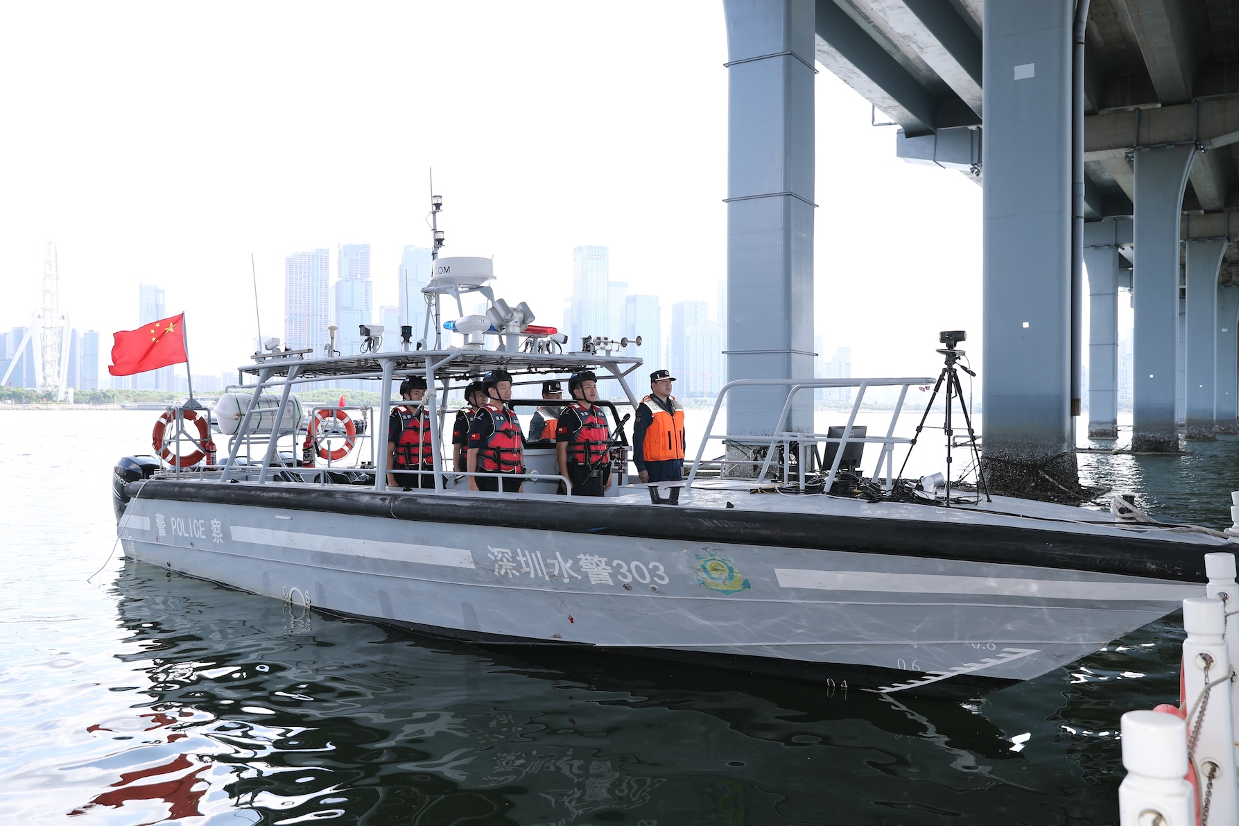 粵警全警動員保障十五運安全舉辦