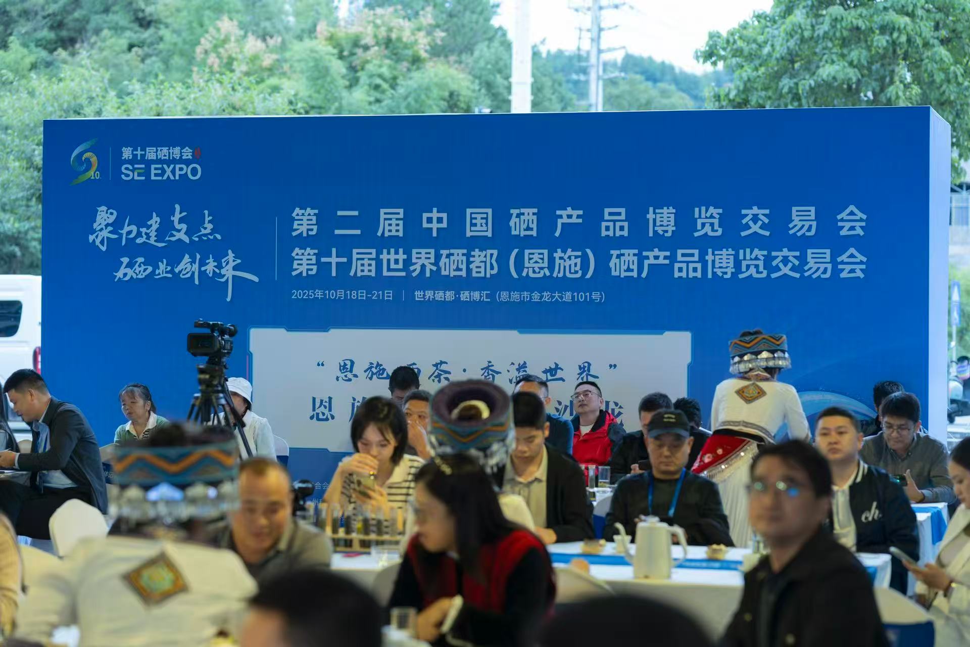 「恩施硒茶·香溢世界」硒博會恩施硒茶文化沙龍舉辦