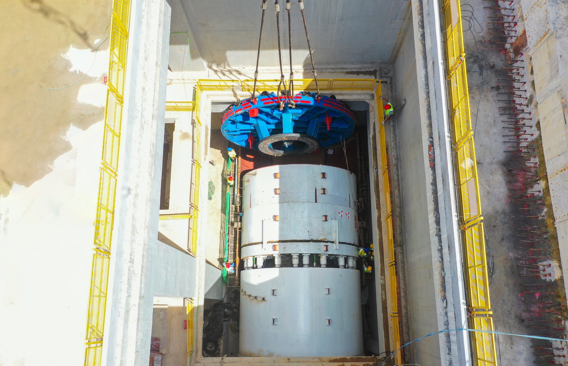 廣州地鐵八號線北延段支線新增盾構始發