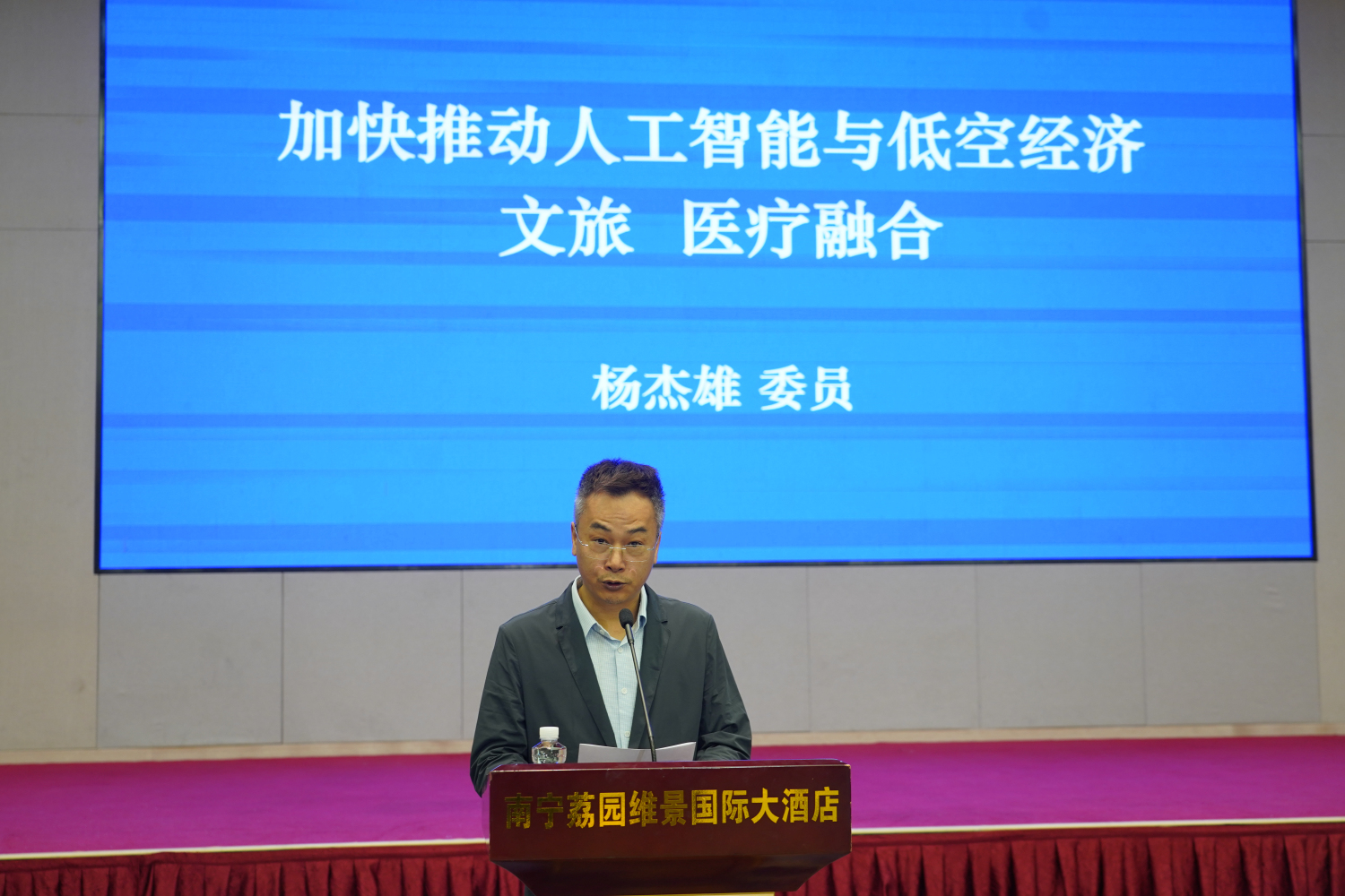 【港澳委員建言廣西發展】楊傑雄：以AI融合低空經濟等領域 賦能廣西高質量發展