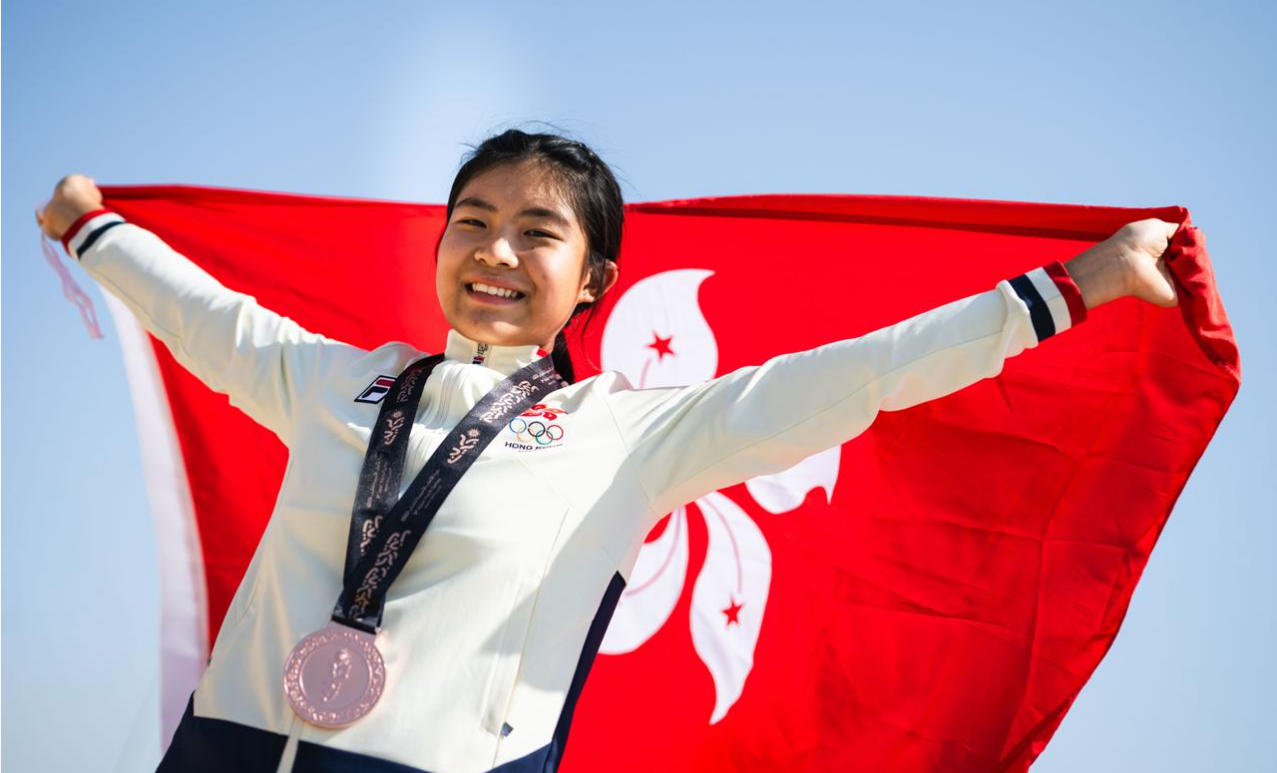港隊亞青運公路單車添進帳 羅靖喬女子個人10公里計時賽奪銅
