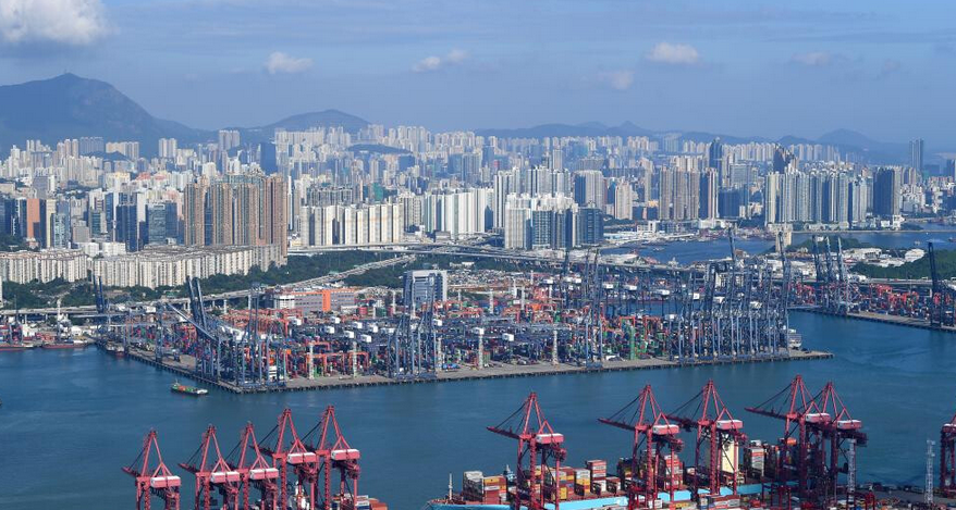 本港9月商品進出口貨值再次錄得兩位數升幅 有形貿易逆差502億元