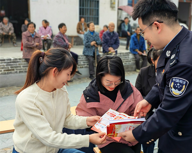 皖休寧萬安鎮：普法宣傳寓教於樂