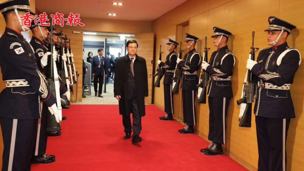 有片丨李家超抵達韓國出席Apec會議