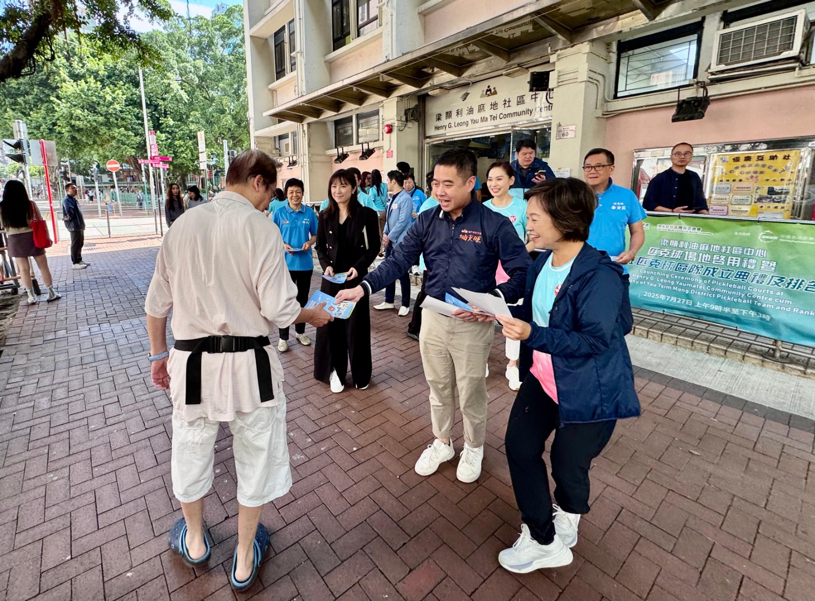 蔡若蓮到油尖旺呼籲少數族裔選民 12·7齊投票