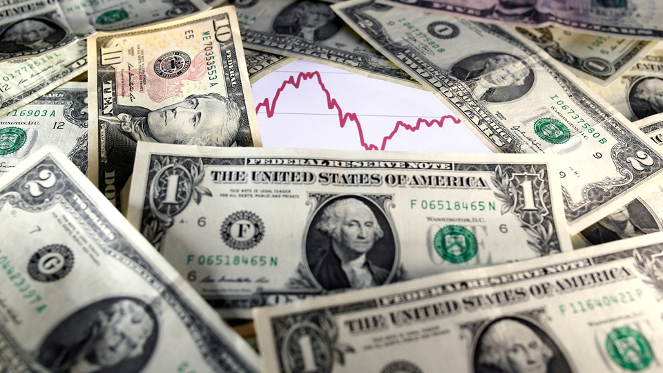 全球不確定上升 美元指數重上100