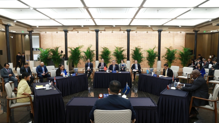 中國與多個太平洋島國簽署《提升經濟夥伴關係框架協定》