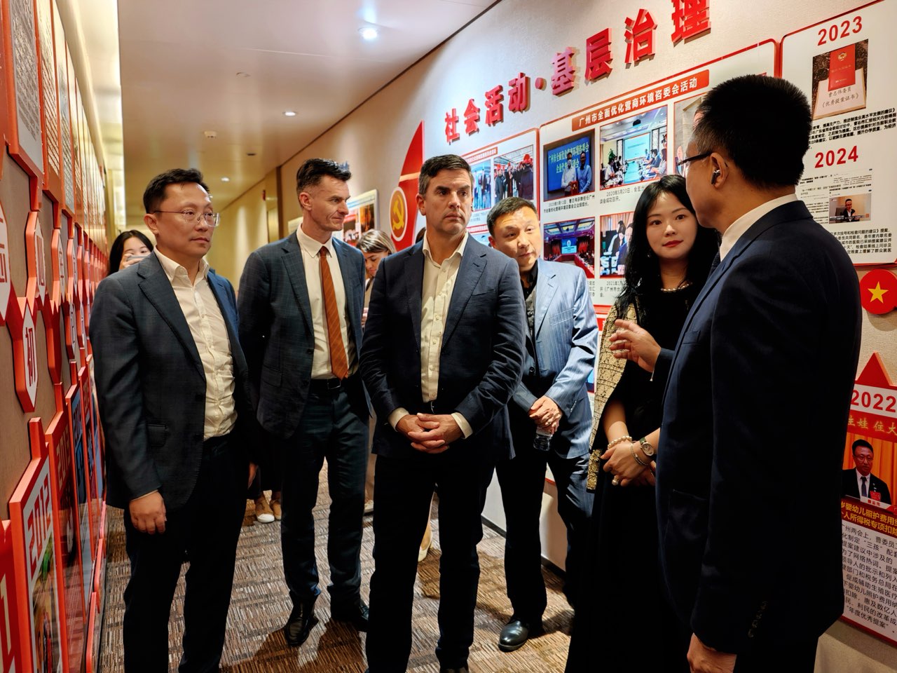講好中國故事  粵政協常委曹志偉工作室接待澳大利亞維州自由黨代表團