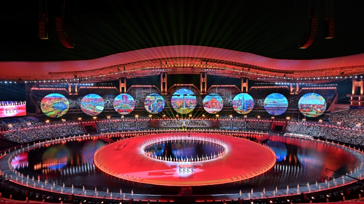 圖集丨第十五屆全運會開幕式在廣州舉行