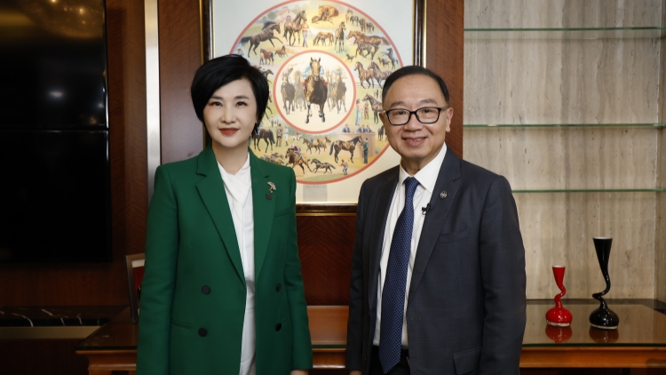 香港賽馬會「大手筆」贊助全運會 鳳凰衛視專訪香港賽馬會主席廖長江