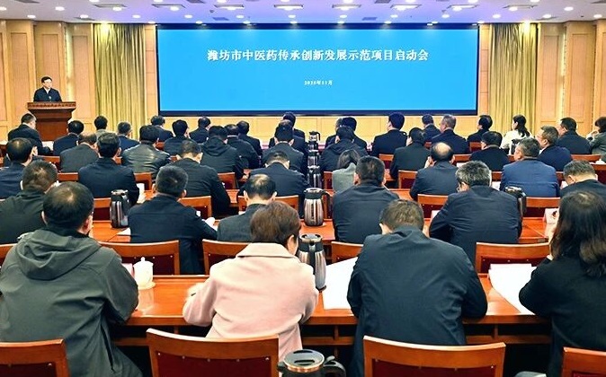 濰坊中醫藥示範項目以「濰九味」為筆書寫發展答卷