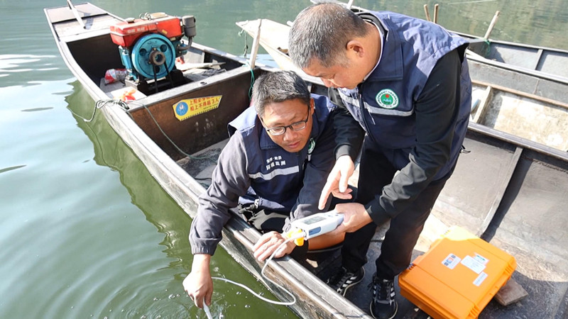 皖歙縣：「水站哨兵」守護一江清水