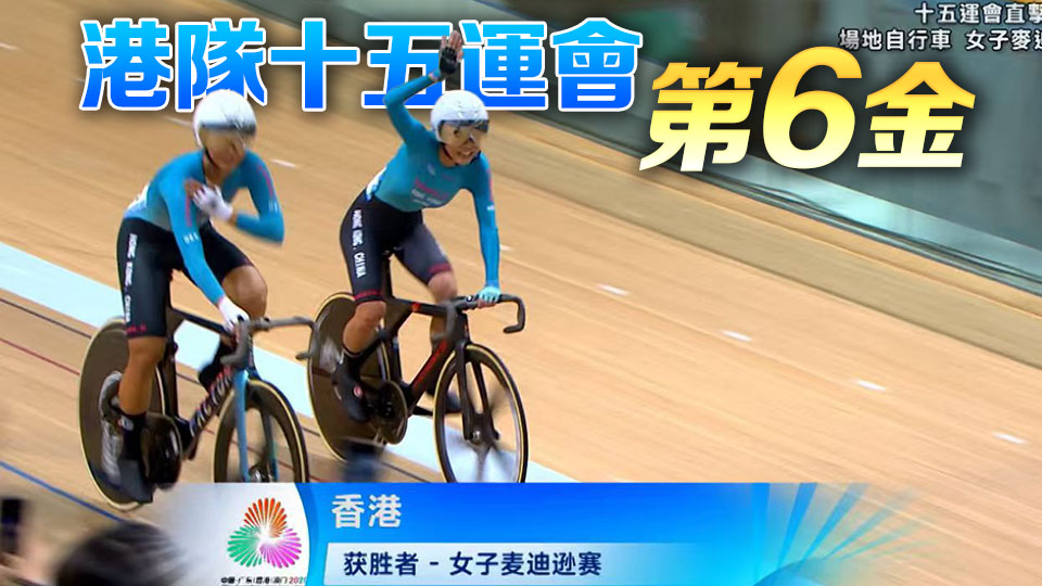 李思穎梁穎儀女子麥迪遜賽奪金丨中國工商銀行（亞洲）特約