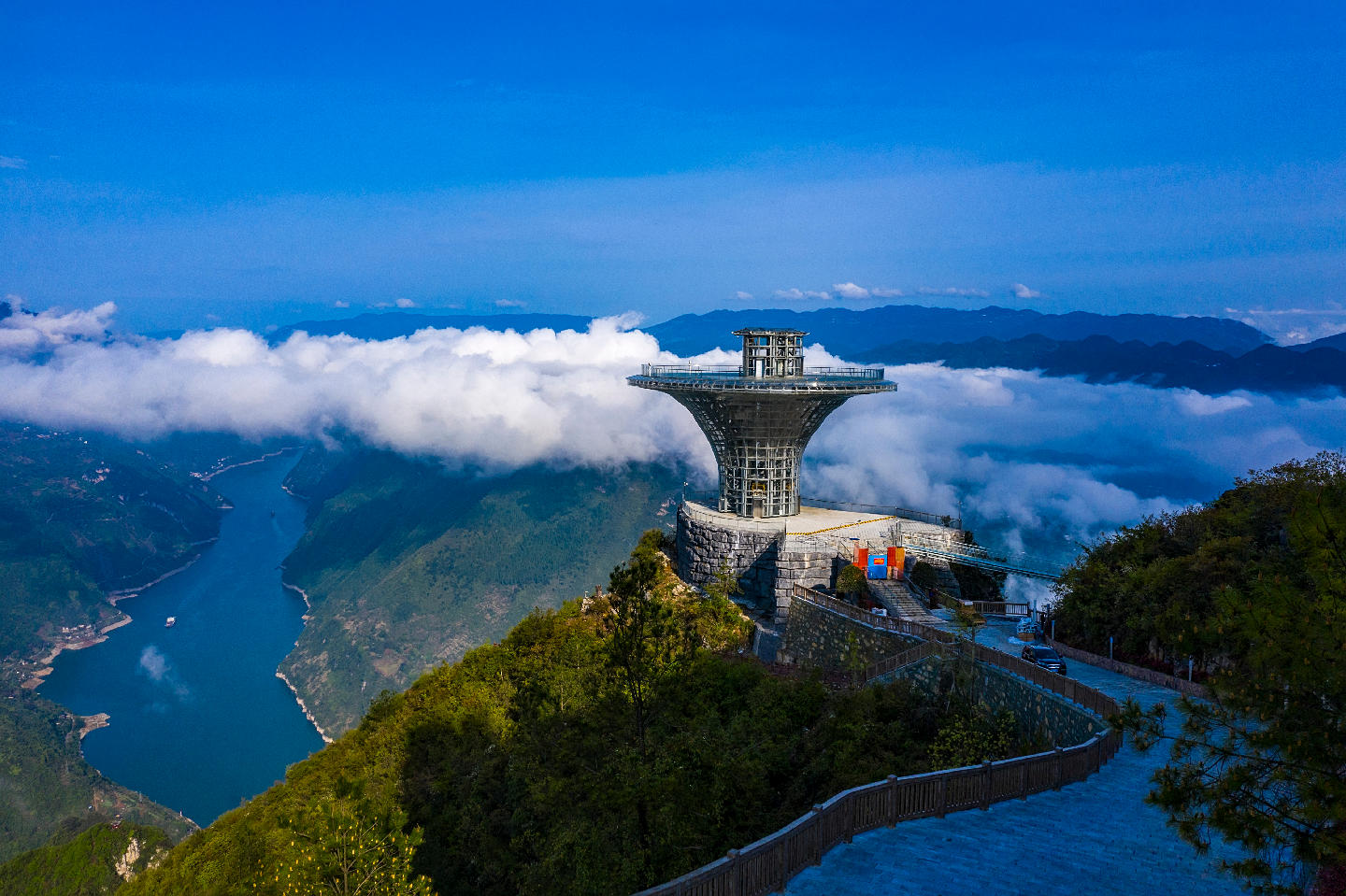 【跨越山海 逐夢恩施】巴東巫峽口：峽江雄奇映非遺 繪就旅遊新藍圖