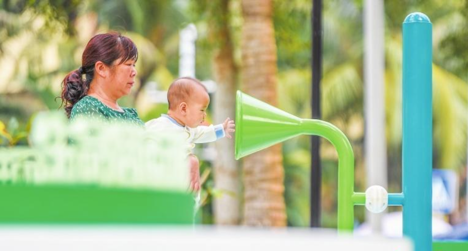 海口瓊山區今年新增4座「口袋公園」 口袋裡揣着城市微幸福