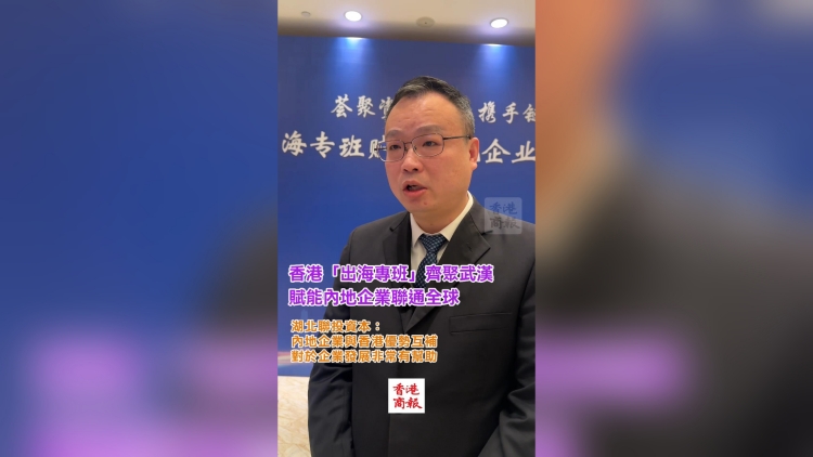 有片丨香港「出海專班」齊聚武漢 賦能內地企業聯通全球