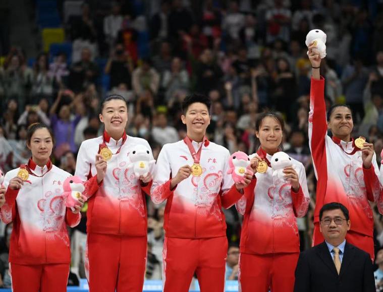 花都軍團，全運揚威!一日進賬2金2銅!