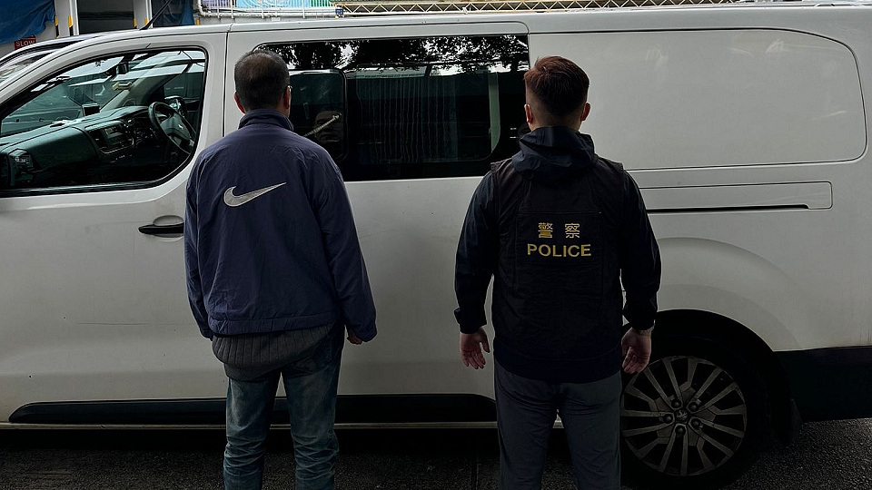 警方旺角掃黃 拘一名50歲男主持