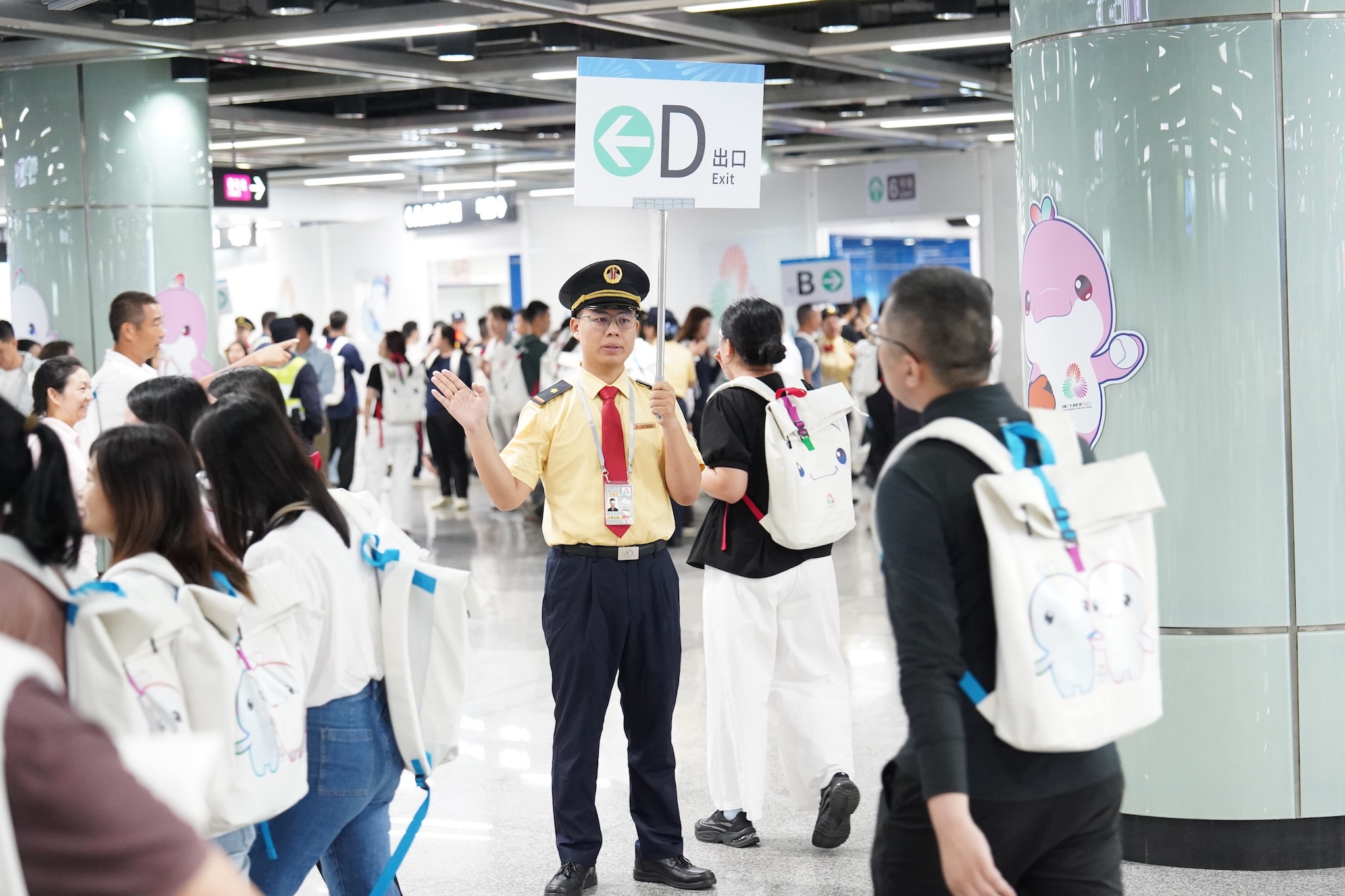 全運會廣州地鐵累計運客1.34億人次