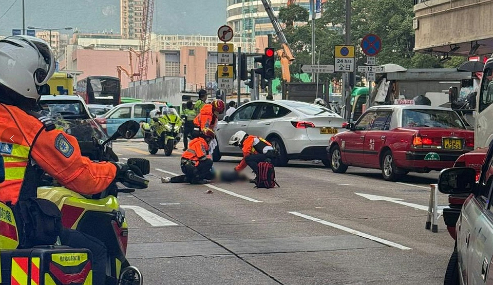 旺角旅遊巴輾斃七旬老婦 司機涉危駕被捕