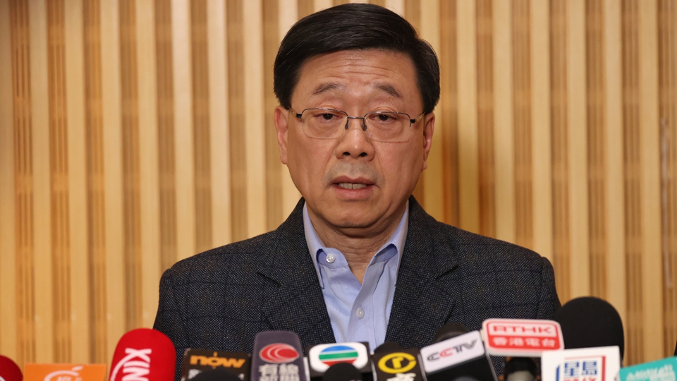 有片丨李家超：即時向災民每戶派1萬元 推進以金屬棚架取代竹棚架