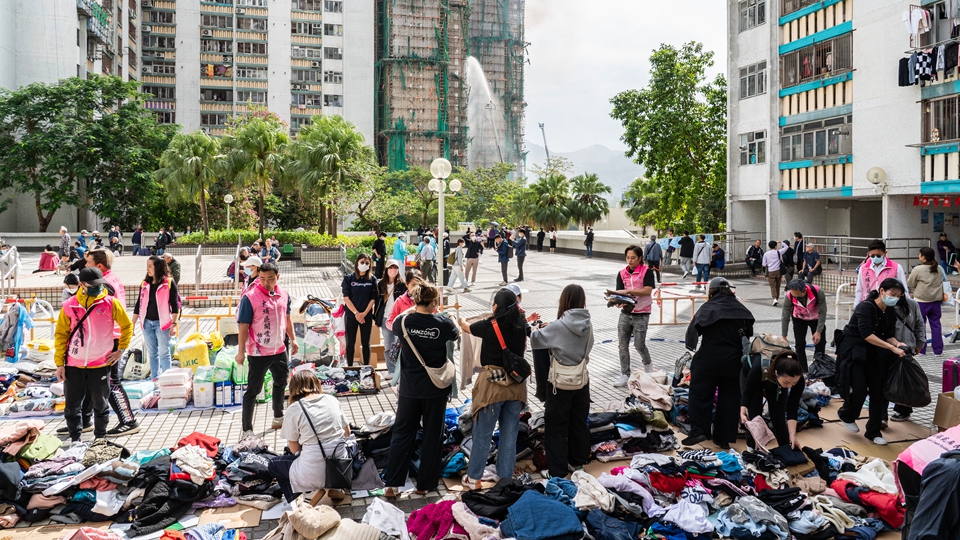 中央港澳辦協調廣東省為香港救災工作提供協助和支援