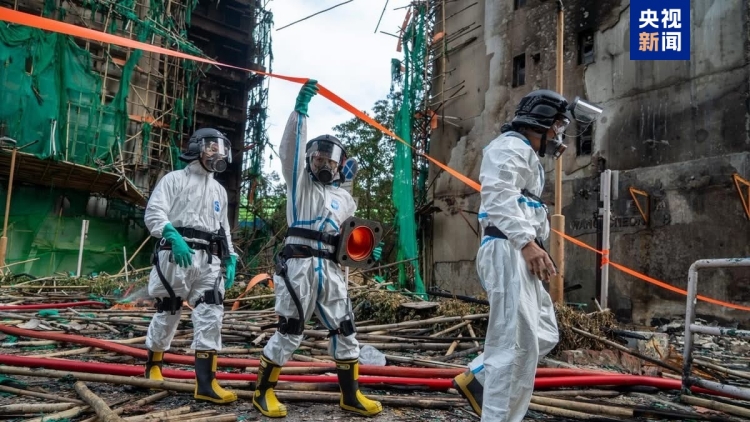 宏福苑大火｜ 鄧炳強：中央協調提供的救災物資為香港救援提供重要保障