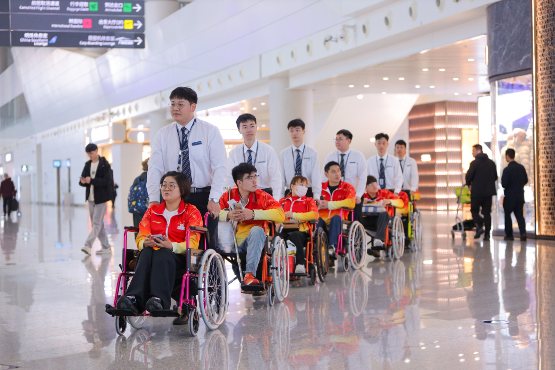 南航全力護航殘特奧會