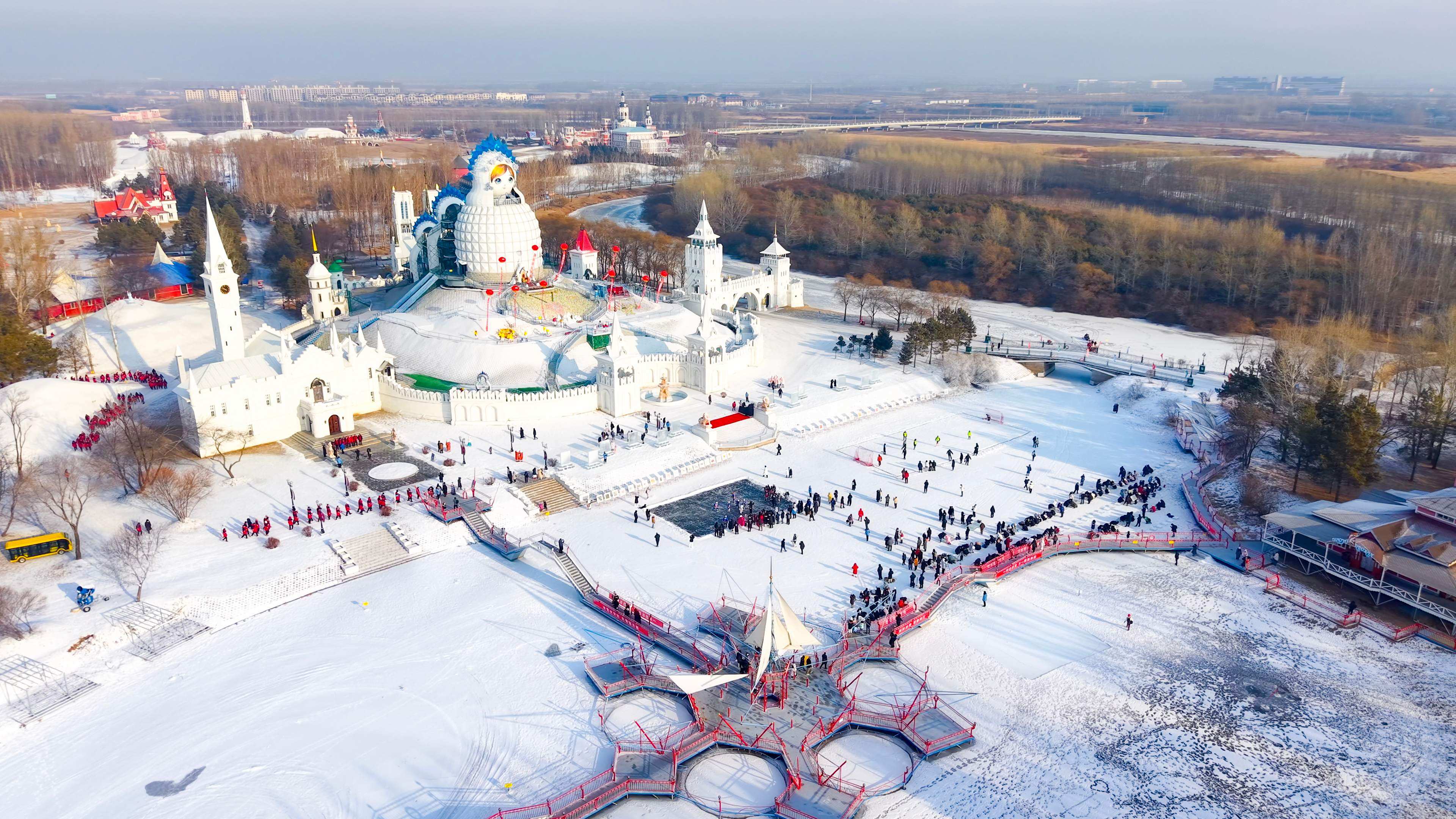 冰凝雪韻 風情萬千|哈爾濱香坊區：文體旅融合煥彩 盛邀九州共賞冬顏