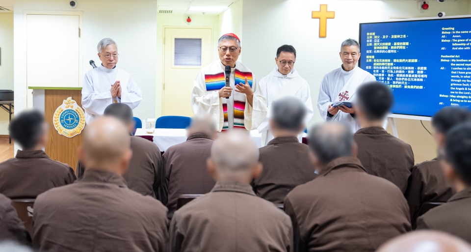 懲教署安排在囚人士參與聖誕活動 兩位宗教領袖送上節日祝福