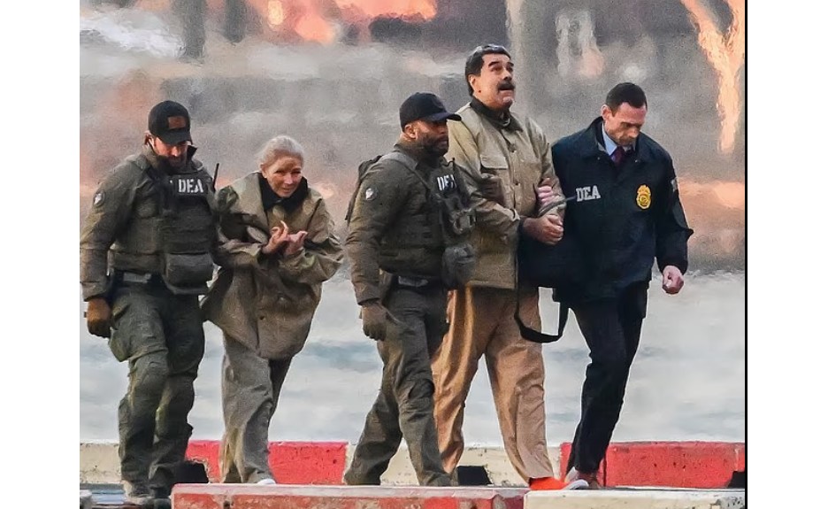 馬杜羅夫婦抵達紐約聯邦法院 料本港6日凌晨1點出庭