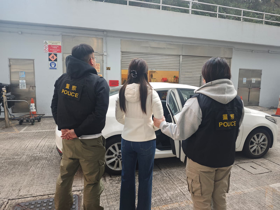 警方荃灣掃黃拘一女