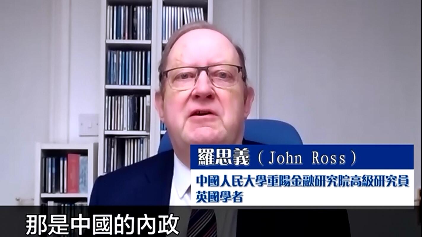 有片｜英國學者羅思義：香港選舉制度修改是中國內政
