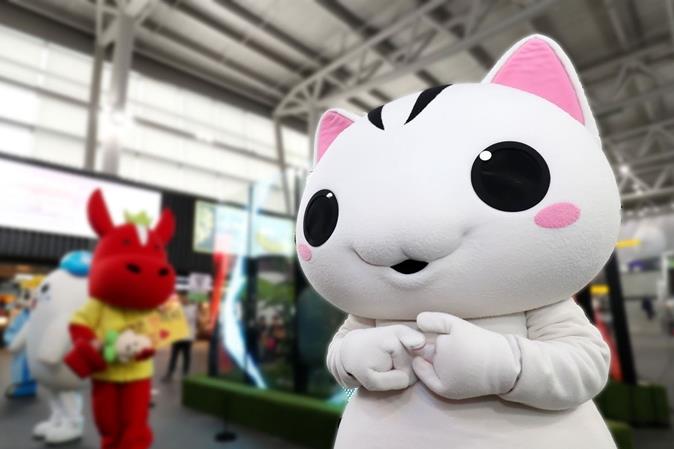 有片丨韓國高陽市為貓癡狂 吉祥物大受歡迎