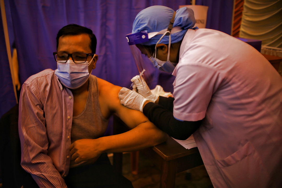 尼泊爾願接收本港剩餘疫苗應對本國疫情