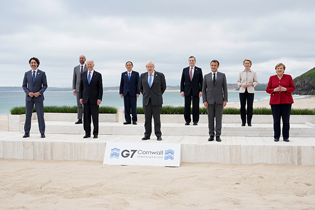 G7峰會在英國揭幕 討論與中國關係將是議題之一